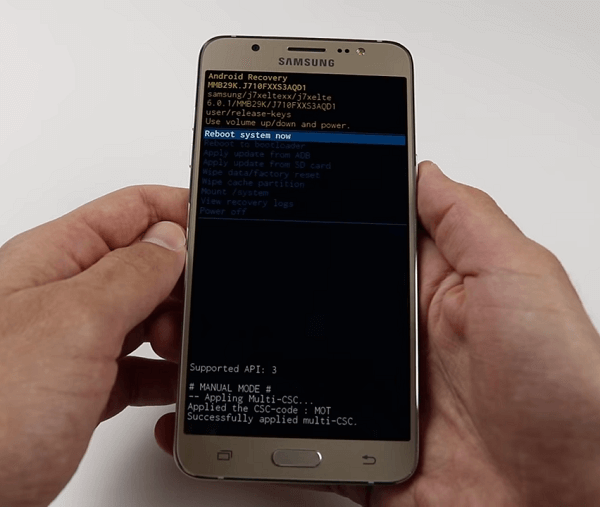 Şimdi Sistemi Yeniden Başlat'a tıklayın