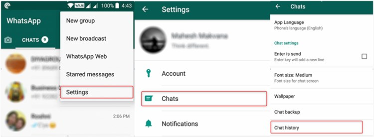 WhatsApp Mesajlarını iPhone’dan Bilgisayara E-posta ile Aktarma