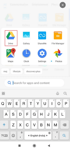 Google Drive'a gidin