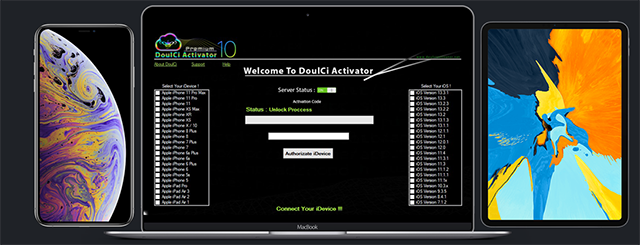 DoulCi Activator - 從 iPhone 上刪除 iCloud Lock